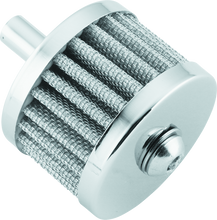 Load image into Gallery viewer, Bikers Choice Chrome 3/8 Inch Breather Filter With Bolt