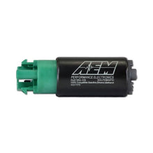 Load image into Gallery viewer, AEM 340LPH 65mm Fuel Pump Kit w/ Mounting Hooks - Ethanol Compatible — Photo - Primary