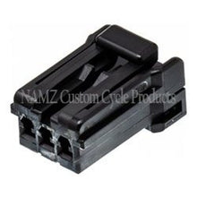 Load image into Gallery viewer, NAMZ AMP Multilock 3-Position Female Wire Plug Housing (HD 73153-96BK)