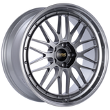 BBS LM 20x10 5x112 ET22 Diamond Black Center / Diamond Cut Lip Wheel PFS/Clip Required