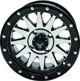 QuadBoss Wagon 14X7 - 5+2 - 4/110 - Black Machined