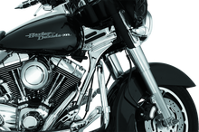 Load image into Gallery viewer, Kuryakyn Deluxe Neck Covers 95-07 Touring Models Chrome