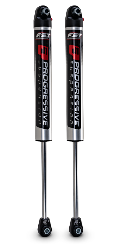 Progressive 07-18 Wrangler (JK) STR 46 Series 2.0 Smooth Body Rear Shocks (Pair) - 3.5-5.0in