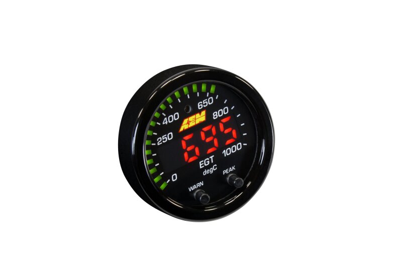 AEM X-Series EGT 0-1800F Gauge — Photo - out of package