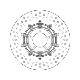 Brembo 78-86 BMW R45 450cc 260x5mm Brake Disc - Front Floating — User 1