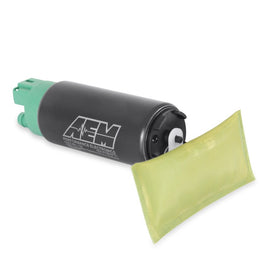AEM 400 LPH High Flow In-Tank Fuel Pump Kit - Double Barb - Ethanol Compatible — Photo - out of package