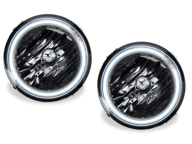 Raxiom 05-12 Ford Mustang GT LED Halo Fog Lights (Chrome)