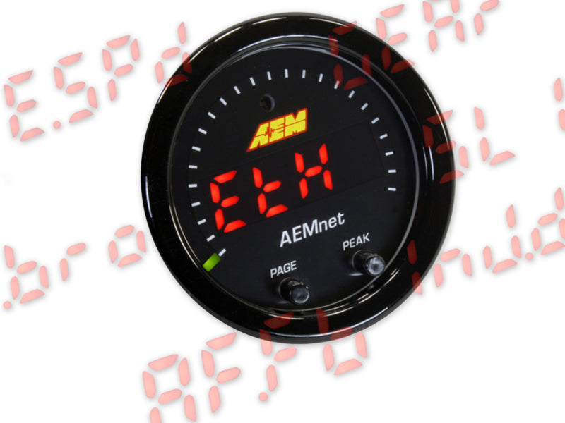 AEM X-Series AEMnet Can Bus Gauge Kit — Photo - out of package