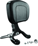 Kuryakyn Multi-Purpose Backrest Black & Chrome