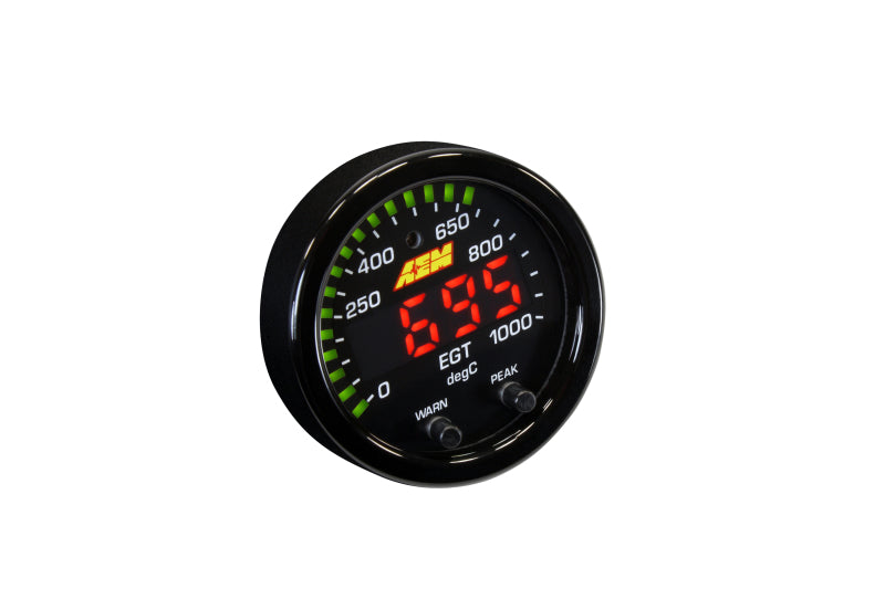 AEM X-Series EGT 0-1800F Gauge — Photo - out of package