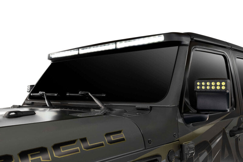 Oracle Jeep Wrangler JL/Gladiator JT Integrated Windhsiled LED Light Bar System