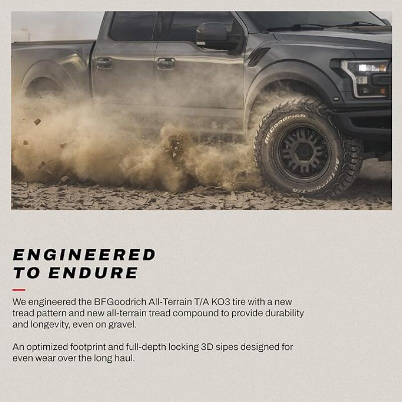 BFGoodrich All Terrain T/A KO3 LT255/70R18/D 117/114S — Photo - Primary