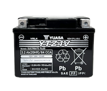 Load image into Gallery viewer, Yuasa YTZ6V Maintenance Free AGM 12-Volt Battery