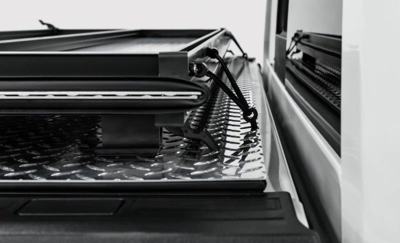 Access LOMAX Tri-Fold Cover Black Urethane Finish 19+ Chevrolet Silverado 1500 - 5ft 8in Bed — User 6