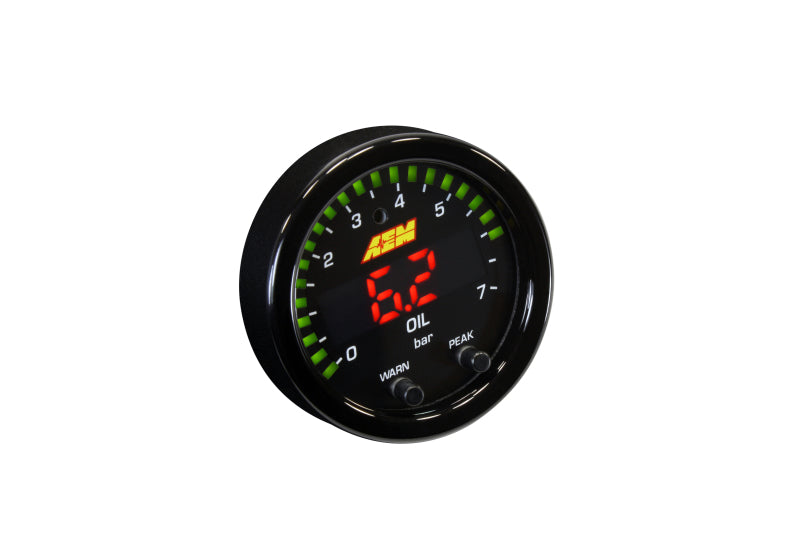 AEM X-Series Pressure 0-100psi Gauge Kit — Photo - out of package