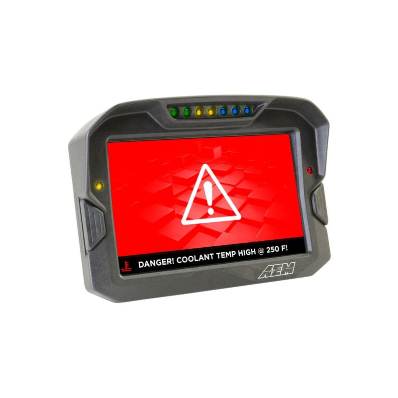 AEM CD-7 Non Logging Race Dash Carbon Fiber Digital Display (CAN Input Only) — Photo - out of package
