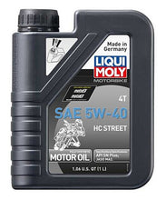 Load image into Gallery viewer, LIQUI MOLY 1L Motorbike 4T SAE 5W40 HC Street