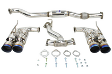 Load image into Gallery viewer, Invidia 08-14 Subaru WRX Hatchback Gemini Single Layer Titanium Tip Cat-back Exhaust