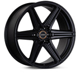 Vossen HF6-2 20x9.5 / 6x139.7 / ET15 / Deep Face / 106.1 - Satin Black Wheel