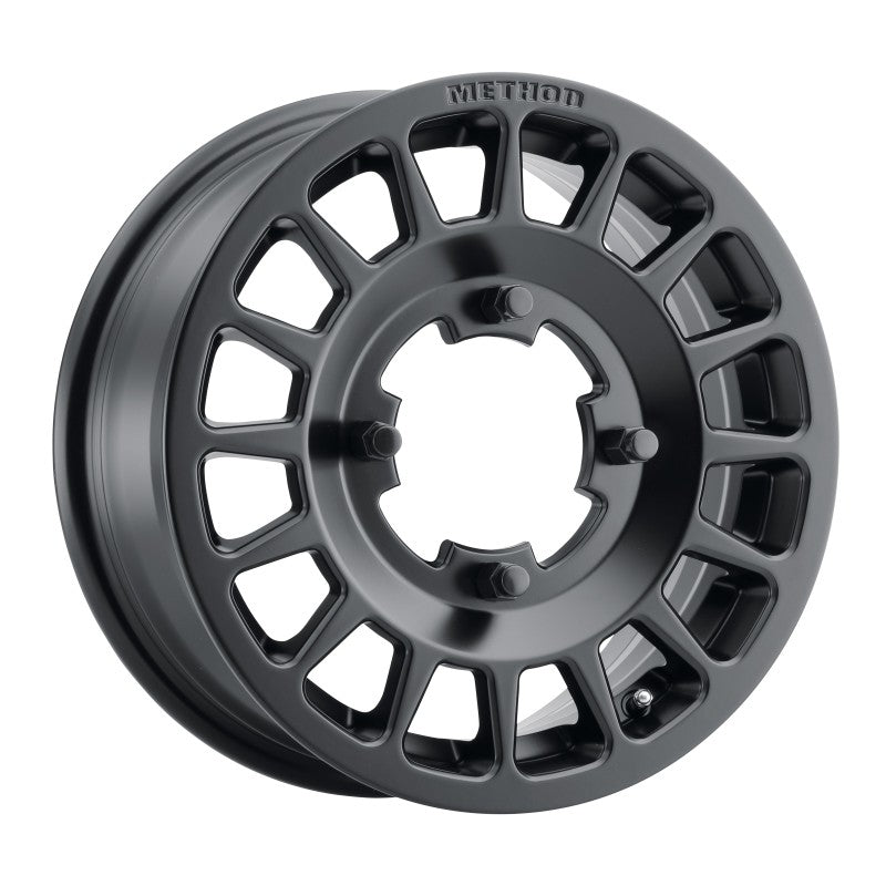 Method MR407 Bead Grip 15x6 / 5+1/51mm Offset / 4x136 / 100mm CB Matte Black Wheel