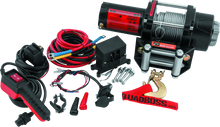 Load image into Gallery viewer, QuadBoss Winch 2500Lb W/Cable