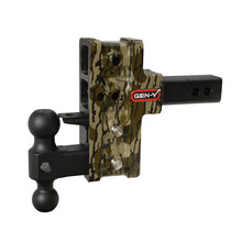 Load image into Gallery viewer, Gen-Y Mega Duty 2in Shank 5in Offset Drop 2K TW 16K Hitch w/GH-051 Dual-Ball/GH-032 - Mossy Oak