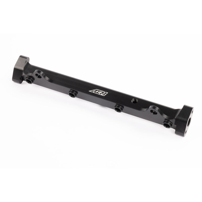 AEM 03-06 Evo 8 & 9 Black Fuel Rail — Photo - out of package