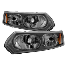 Load image into Gallery viewer, xTune Saturn ION Sedan only 03-07 OEM Style Headlights - Black HD-JH-SAION-4D-BK