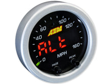 Load image into Gallery viewer, AEM X-Series 0-160 MPH Black Bezel w/ Black Face GPS Speedometer Gauge — Photo - out of package