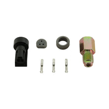 Load image into Gallery viewer, AEM 1000 PSIg Stainless Sensor Kit - 1/8in NPT Male Thread to -4 Adapter — Photo - out of package