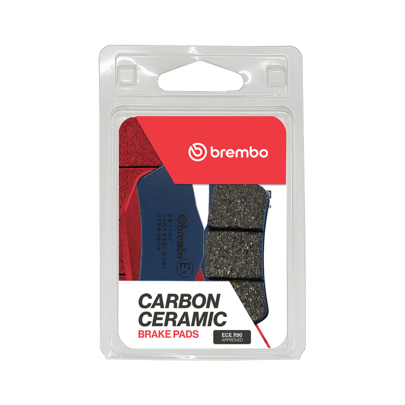 Brembo 09-11 BMW K1300R/2015 K1300R/09-15 K1300S Carbon Ceramic CC Brake Pad - Rear — User 1