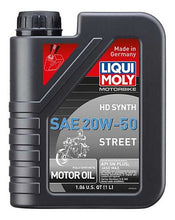 Load image into Gallery viewer, LIQUI MOLY 1L Motorbike HD Synth SAE 20W50 Street