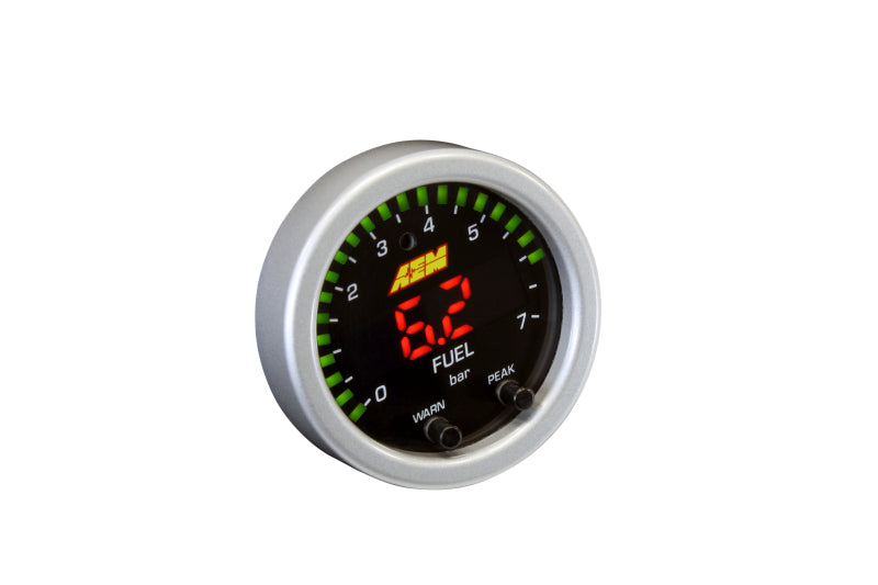 AEM X-Series Pressure 0-100psi Gauge Kit — Photo - out of package
