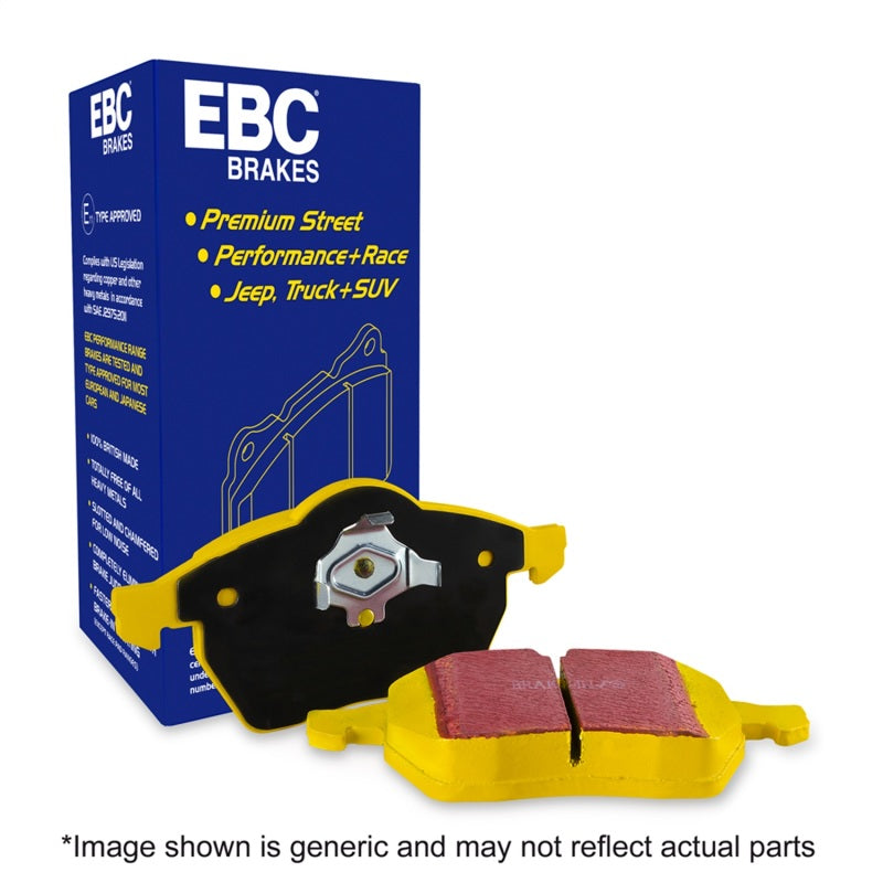 EBC 2018+ Mercedes-Benz G63 AMG (BM463) 4.0TT Yellowstuff Front Brake Pads