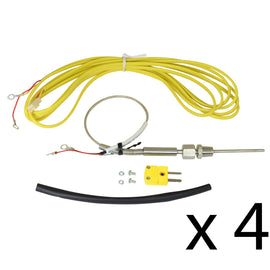 AEM Single K-Type Thermocouple Kit - 4 Pack — Photo - Primary