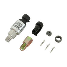 Load image into Gallery viewer, AEM 1000 PSIg Stainless Sensor Kit - 1/8in NPT Male Thread to -4 Adapter — Photo - Primary