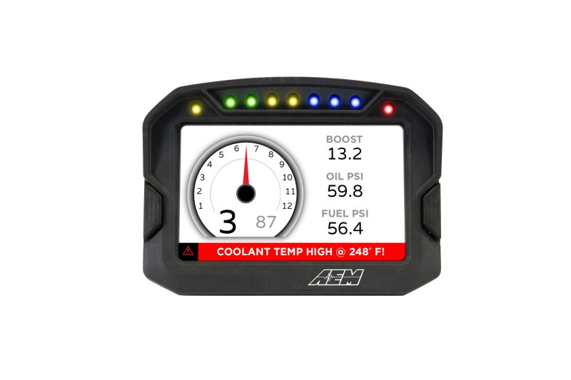 AEM CD-5 Carbon Digital Dash Display — Photo - out of package