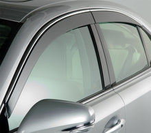 Load image into Gallery viewer, AVS 21-22 Jeep Grand Cherokee Ventvisor Low Profile Deflectors 4pc - Smoke w/Chrome Trim