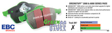 Load image into Gallery viewer, EBC 85-90 Chevrolet Astro Van 2WD Greenstuff Front Brake Pads