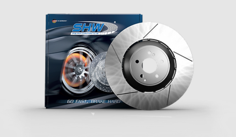 SHW 13-16 Porsche Panamera GTS w/o Ceramics Right Front Slotted Lightweight Brake Rotor (298615302C)