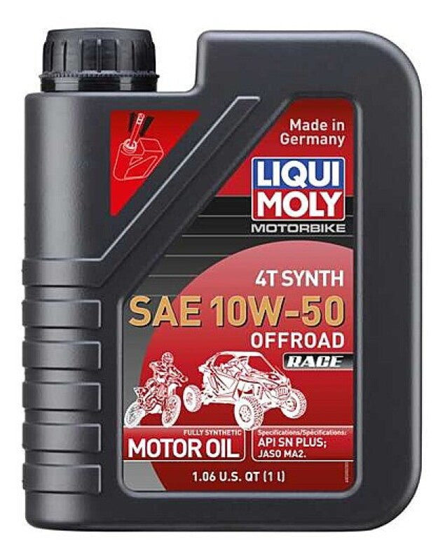 LIQUI MOLY 1L Motorbike 4T Synth SAE 10W50 Offroad Race