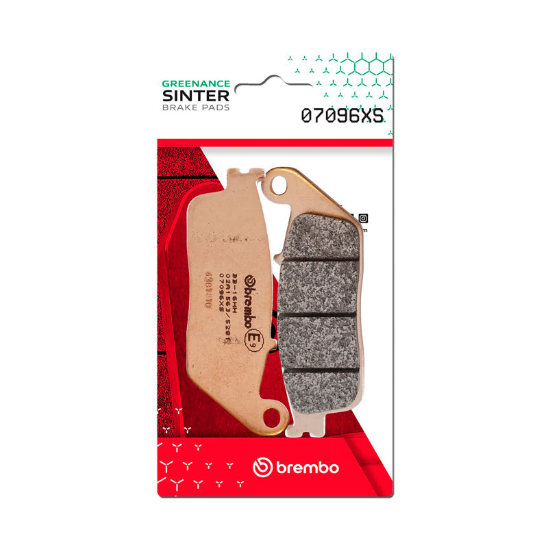 Brembo OE 07-09 Yamaha VP X-City 250cc/14-16 Yamaha YP RA XMAX 400cc Sinter Brake Pad - Front