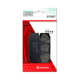 Brembo OE Honda Sj Carbon Ceramic Brake Pad - Front