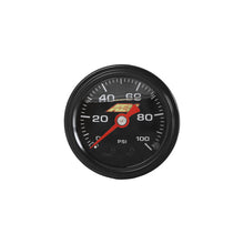 Load image into Gallery viewer, AEM 0-100 PSI Liquid Filled Mechanical Pressure Gauge - 1/8 NPT — Photo - Primary