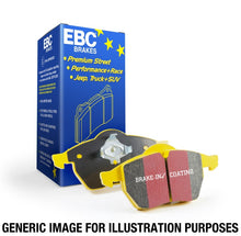 Load image into Gallery viewer, EBC 06-13 Audi A3 2.0 Turbo (Girling rear caliper) Yellowstuff Front Brake Pads