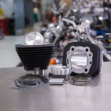 Load image into Gallery viewer, S&amp;S Cycle 86-19 Sportster Models 883 to 1200cc Conversion Kit - Wrinkle Black