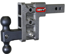 Load image into Gallery viewer, Gen-Y Mega Duty 2in Shank 5in Drop 1.5K TW 10K Hitch w/GH-031 Dual-Ball