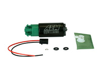 Load image into Gallery viewer, AEM 340LPH 65mm Fuel Pump Kit w/ Mounting Hooks - Ethanol Compatible — Photo - Primary