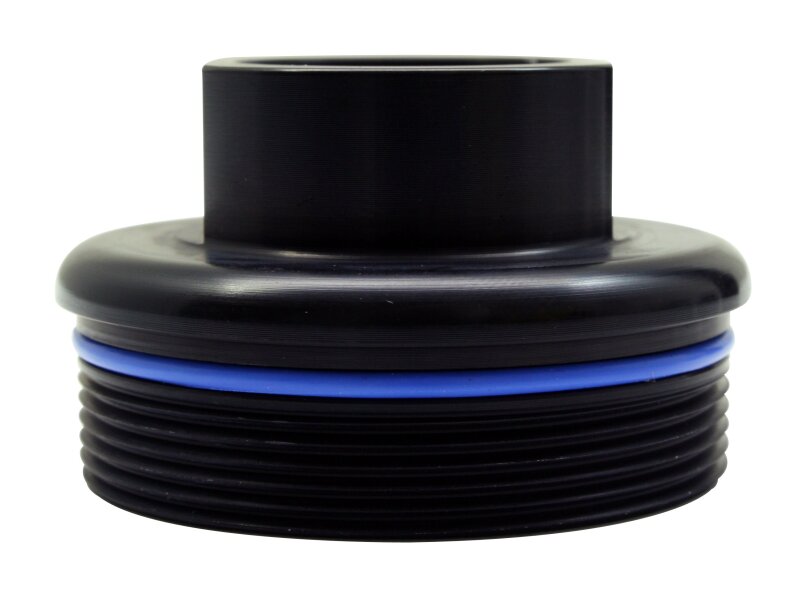 AEM Universal High Flow -10 AN Inline Black Fuel Filter — Photo - out of package