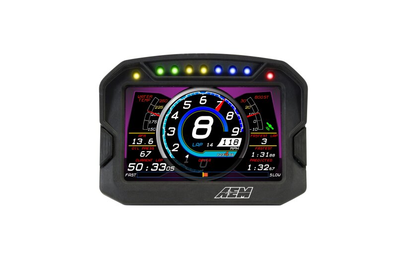 AEM CD-5 Carbon Digital Dash Display — Photo - out of package